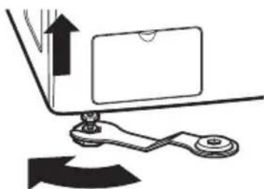 LG FH069FD6L - Leveling the washing machine - 2