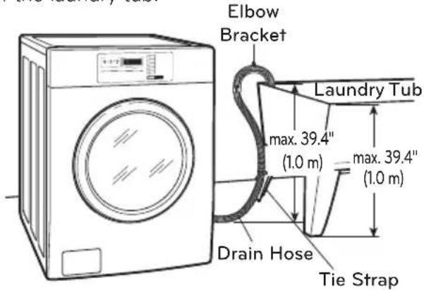 LG FH069FD6L - Using a laundry tub - 2