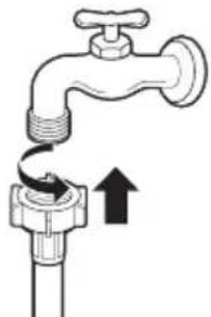 LG FH069FD6L - Connecting the water lines - 2