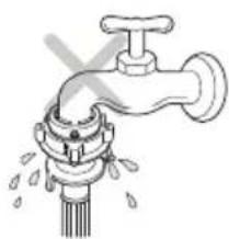 LG T9508TEFTW - Check for water leakage - 1