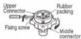 LG F1265NMTS - ■ Normal Tap without thread & one touch type inlet hose (Single inlet models) - 1