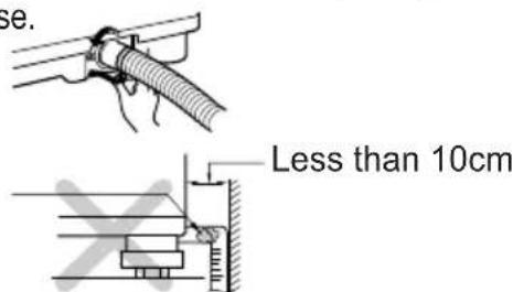LG T7581NDD - How to connect the drain hose - 4