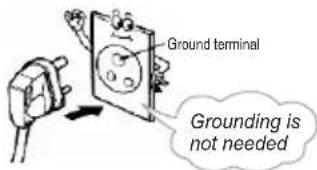 LG T7581NDD - Grounding Method with Ground insertspace Terminal - 1