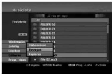 LG RH2T7 - Datei(en) in einen anderen Ordner auf der Festplatte verschieben - 1
