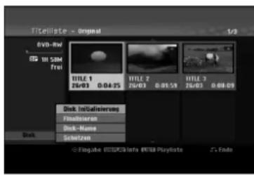LG RH2T7 - Zusatzfunktionen für beschreibbare DVD-Discs - 1