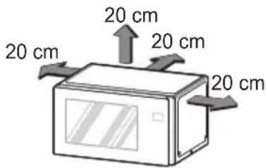 LG MH6565CPS - Aufstellort - 1