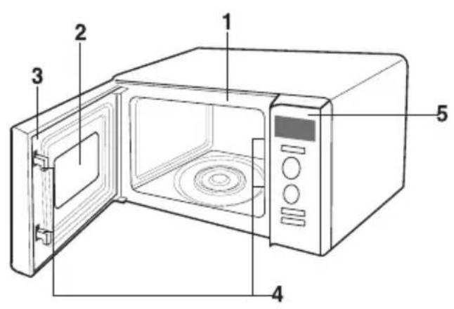 LG MB-3837C - BETRIEBSANLEITUNG FÜR DEN MIKROWELLENHERD - 1