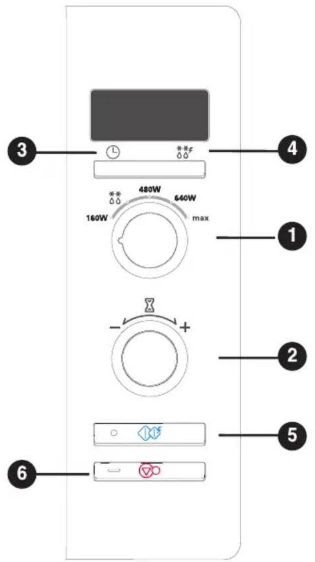 LG MB-3837C - Bedienfeld - 1