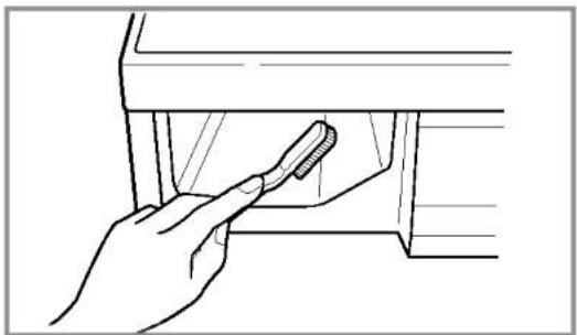 LG WD-80134T - ■ The drawer recess - 1