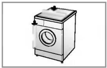 LG WD-80134T - ■ Level adjustment - 1