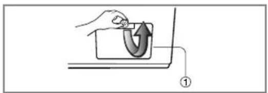 LG WD-10485T - ■The drain pump filter - 2