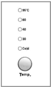 LG WD-10485T - Water Temp. - 1