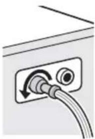 LG F4J6VYP2W - Cleaning the Water Inlet Filter - 1