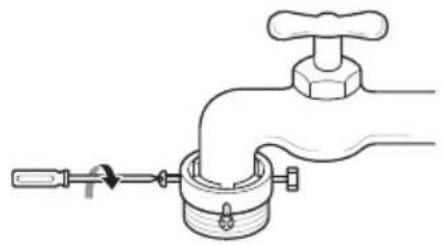 LG F2V9GCP2E - Connecting Screw-Type Hose to Tap Without Thread - 4