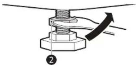 LG F2V9GCP2E - Adjusting and Levelling the Feet - 3
