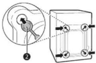 LG F2V9GCP2E - Removing the Bolt Assemblies - 2