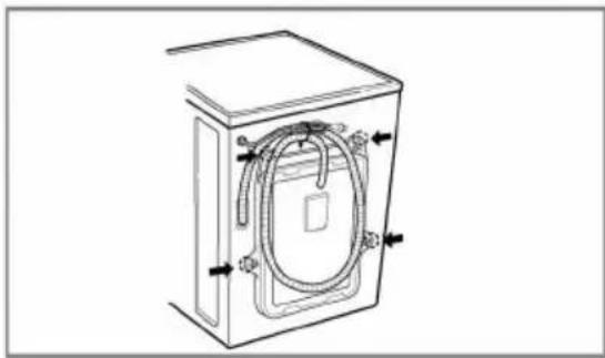LG F10A5QDP - ■ Removing transit bolts - 1