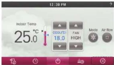 LG MULTI V PREMTA000A - Override Set Time - 1