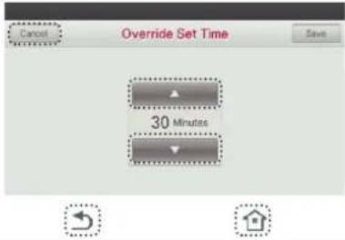 LG MULTI V PREMTA000A - Override Set Time - 3