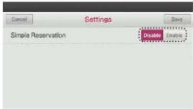 LG MULTI V PREMTA000A - Simple Reservation - 4