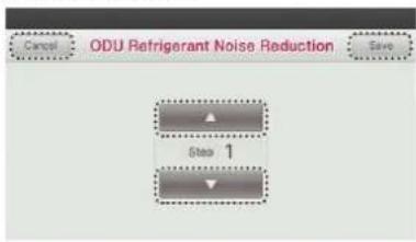 LG MULTI V PREMTA000A - ODU Refrigerant Noise Reduction setting - 3