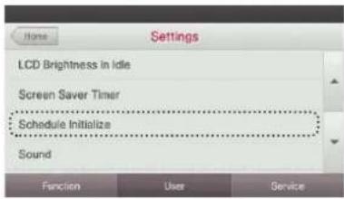 LG MULTI V PREMTA000A - Schedule Initialization - 3