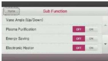 LG MULTI V PREMTA000A - Heater Setting - 3
