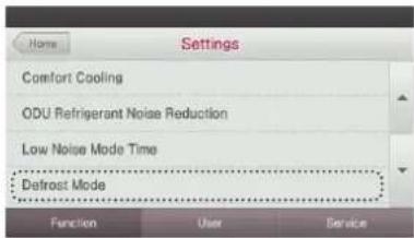 LG MULTI V PREMTA000A - Defrost mode setting - 2