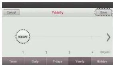 LG MULTI V PREMTA000A - Delete Yearly Schedule - 2