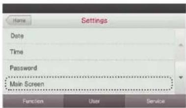 LG MULTI V PREMTA000A - Main Screen Display Setting - 3