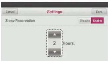 LG MULTI V PREMTA000A - Sleep Reservation - 5