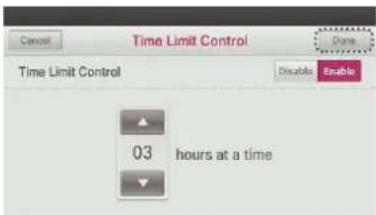 LG MULTI V PREMTA000A - Time Limit Control - 6