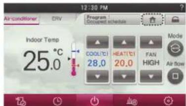 LG MULTI V PREMTA000A - Home leave (Unoccupied Mode) - 1