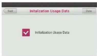 LG MULTI V PREMTA000A - Initialization Usage Data - 5