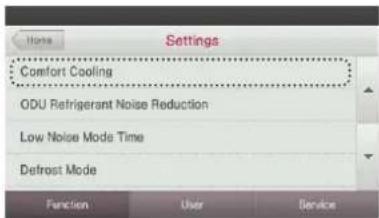 LG MULTI V PREMTA000A - Comfort cooling setting - 2