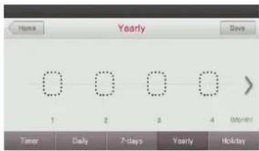 LG MULTI V PREMTA000A - Yearly Schedule - 4