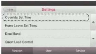 LG MULTI V PREMTA000A - Override Set Time - 2