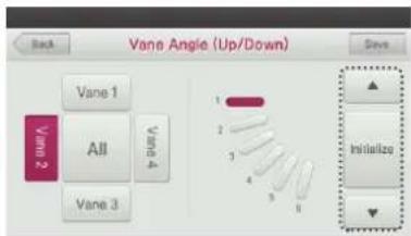 LG MULTI V PREMTA000A - Up/Down Vane Angle Setting - 4