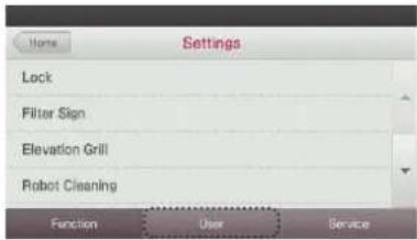 LG MULTI V PREMTA000A - Main Screen Display Setting - 2