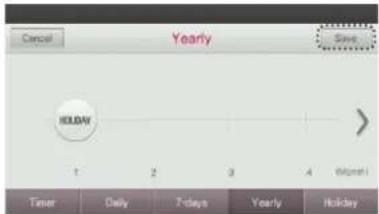 LG MULTI V PREMTA000A - Yearly Schedule - 7