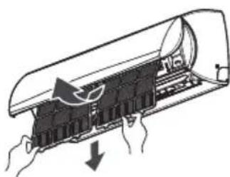 LG MULTI V ARNU09GVEA4 - Clean the air filter - 4