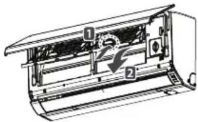 LG VM182CS - Limpieza del filtro del aire. - 2