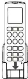 LG VM182CS - Installing the remote control holder - 2