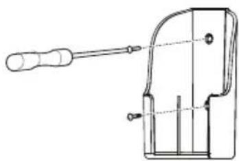 LG VM182CS - Installing the remote control holder - 1