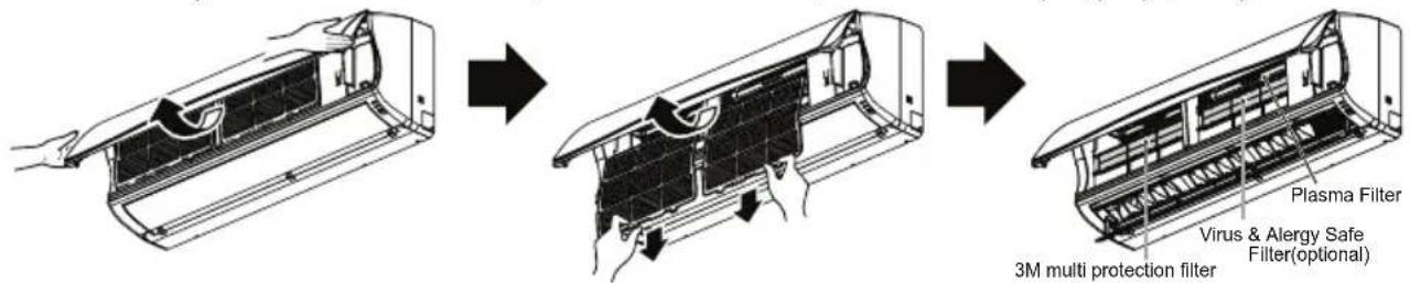 LG A242HL - Removal of Filters - 1