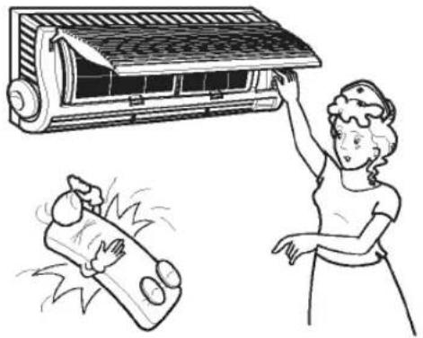 LG LS-P0960CL - Operation procedures when the remote controller can't be used. - 1