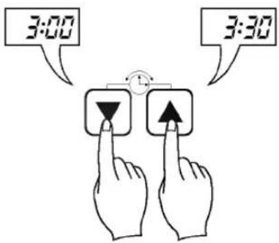 LG LS-P0960CL - Setting the Present Time - 2