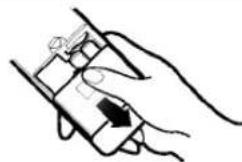 LG LS-P0960CL - How to insert batteries - 1