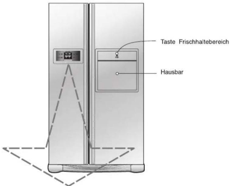 LG GW-P227YLNK - Temperatur- und Funktionseinstellung - 1