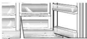 LG GW-P217FLCV - Gemüse- oder Fleischabteil einrichten (Nur bei bestimmten Modellen) - 2